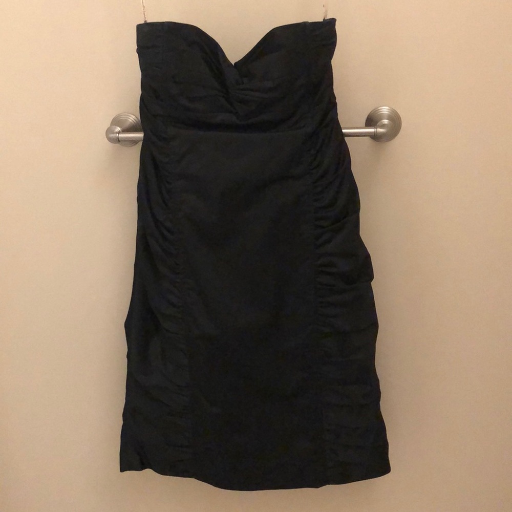 Black Strapless Nanette Lepore Dress